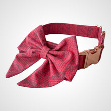 Load image into Gallery viewer, Cranberry Cable Sailors Bow