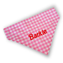 Load image into Gallery viewer, Malibu Barkie Embroidered Bandana