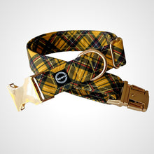 Load image into Gallery viewer, Mustard Tartan Collar
