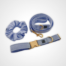 Load image into Gallery viewer, Denim Dot Leash