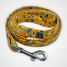 Load image into Gallery viewer, Mustard Floral Leash