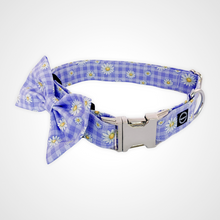 Load image into Gallery viewer, Gingham Daisy Bow Tie