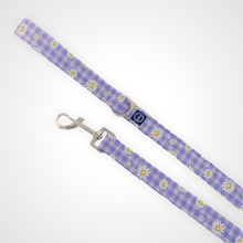 Load image into Gallery viewer, Gingham Daisy Leash