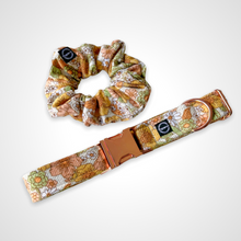 Load image into Gallery viewer, Dahlia Bloom Scrunchie