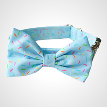 Load image into Gallery viewer, Blue Sprinkles Bow Tie