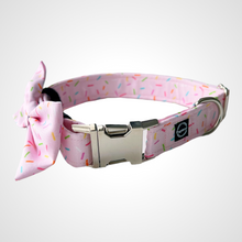 Load image into Gallery viewer, Pink Sprinkles Bow Tie