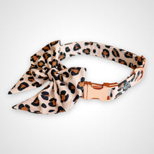 Load image into Gallery viewer, Blush Leopard Sailors Bow
