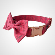 Load image into Gallery viewer, Cranberry Cable Bow Tie
