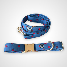 Load image into Gallery viewer, Ladybug Denim Leash
