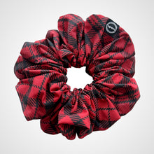 Load image into Gallery viewer, Red Plaid Scrunchie
