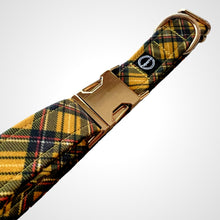 Load image into Gallery viewer, Mustard Tartan Collar
