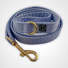 Load image into Gallery viewer, Denim Dot Leash
