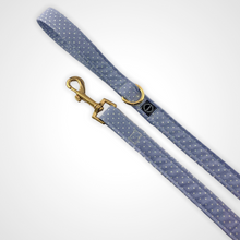Load image into Gallery viewer, Denim Dot Leash

