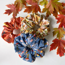 Load image into Gallery viewer, Autumn Leaves Scrunchie
