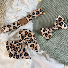 Load image into Gallery viewer, Blush Leopard Bow Tie
