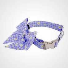 Load image into Gallery viewer, Gingham Daisy Sailors Bow
