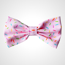 Load image into Gallery viewer, Pink Sprinkles Bow Tie
