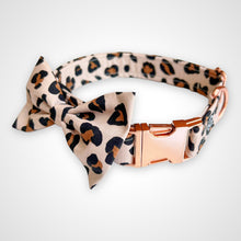 Load image into Gallery viewer, Blush Leopard Bow Tie
