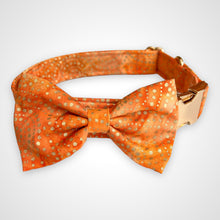Load image into Gallery viewer, Amber Glow Bow Tie
