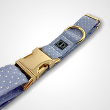 Load image into Gallery viewer, Denim Dot Collar
